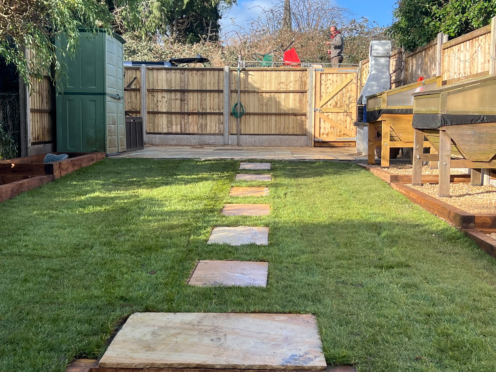 RT Landscaping completed project